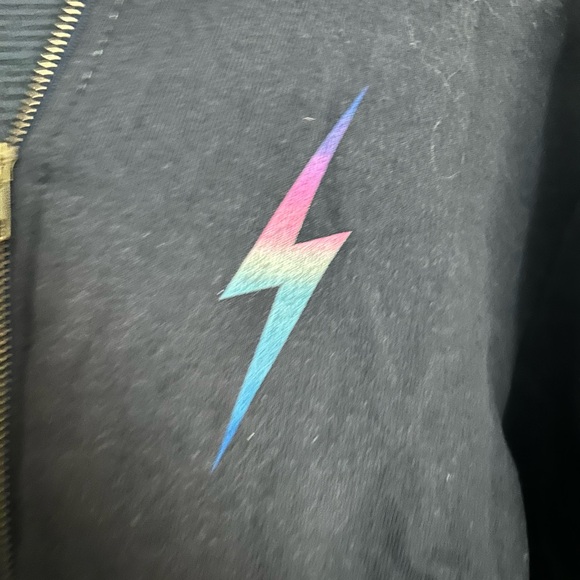 Aviator Nation Double Bolt Graphic Hoodie - Picture 5 of 5